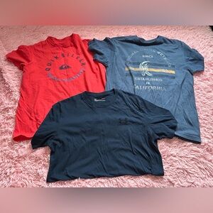Men’s Short Sleeve Tees - Red, Blue, Navy